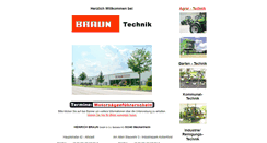 Desktop Screenshot of braun-technik.de